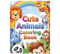 Super Cute Pets Coloring Book: Easy Pages for Little Kids