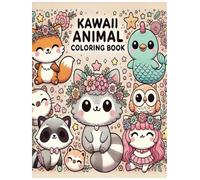 Super Cute & Simple: Kawaii Animal Coloring Book”