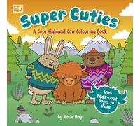 Super Cuties A Cosy Highland Cow Colouring Book