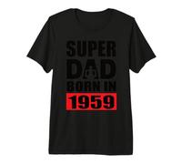 Super Dad Born in 1959 Compleanno di papà 1959 Compleanno 1959 Maglietta Premium