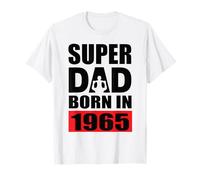 Super Dad Born in 1965 Compleanno di papà 1965 Compleanno 1965 Maglietta