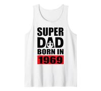Super Dad Born in 1969 Compleanno di papà 1969 Compleanno 1969 Canotta