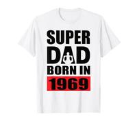 Super Dad Born in 1969 Compleanno di papà 1969 Compleanno 1969 Maglietta