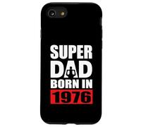 Super Dad Born In 1976 Compleanno di papà 1976 Compleanno 1976 Custodia per iPhone SE (2020) / 7/8