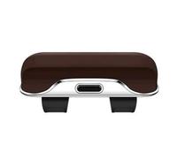 SUPER DAFI Accessori Interni per BYD per Seagull per Tang per Seal per Sealion 07 per Ev per Shark 6 Auto Parasole Occhiali Custodia Sole Titolare Sun Visor Clip Parasole Occhiali(Brown)