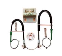 SUPER DAFI Alzacristalli per Land per Rover per Freelander 1997-2006 Kit Riparazione per Alzacristalli con Cavi in Acciaio per La Porta del Passeggero Posteriore Destra Meccanismo Alzavetro