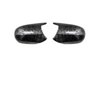 SUPER DAFI Calotte Specchietti per E90 E91 2005-2007 E92 E93 2006-2009 per M3 Style E80 E81 E87 2X Coprispecchietto Retrovisore Laterale Portiera Copertura Specchietto(Forged Carbon Look)