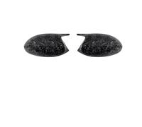 SUPER DAFI Calotte Specchietti per E90 E91 2005-2007 E92 E93 2006-2009 per M3 Style E80 E81 E87 2X Coprispecchietto Retrovisore Laterale Portiera Copertura Specchietto(Z Forged Carbon Look)