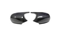 SUPER DAFI Calotte Specchietti per E90 E91 2005-2007 E92 E93 2006-2009 per M3 Style E80 E81 E87 2X Coprispecchietto Retrovisore Laterale Portiera Copertura Specchietto(Carbon Fiber)