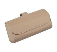SUPER DAFI Clip Occhiali Custodia per Visiera per Auto in Pelle Magnetica Universale con Clip per Occhiali da Sole Gancio per Riporre Gli Occhiali Portatile Porta Occhiali(1)