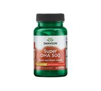 Super DHA 500 da calamari alimentari 30 Capsule molli Swanson Health Products