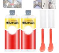 Super Diamond Mud Seal for Metal, Super Diamond Clear Concrete Sealer,Casting Repair Glue,All Purpose Repair Glue Metal Repair Agent (2)