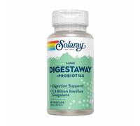 Super Digestaway + Probiotici 60 Veg Caps Di Solaray