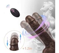 Super Dildo ventosa vaginale SESSO vibrante intimo sexy fallo realistico su/giu