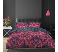 Super Dreamer Set completo di biancheria da letto, 3 pezzi, 1 copripiumino singolo+1 lenzuolo con angoli fantasia con 1 federa, copripiumino reversibile