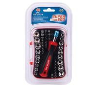 SUPER-EGO F02023500 - Set destornillador con vasos 48 piezas