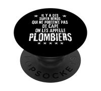 Super Eroi Senza Mantello i Piombieri regalo Umorismo PopSockets PopGrip Adesivo