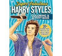 Ava Moore Super Fabulous Harry Styles Coloring & Activity Book (Tascabile)