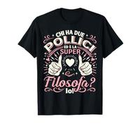 Super Filosofa - Regalo Laurea Filosofia Maglietta