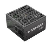 SUPER FLOWER Combat FG 750W 80+ Gold, Full Modular, ATX 3.1/PCIe 5.0, W/12V-2x6 Cavo (2x8pin - 16pin Cavi nativi), Alimentatore, Ventilatore FDB, SF-750C12FG, versione nera