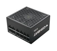 SUPER FLOWER Combat FG 850W 80+ Gold, Full Modular, ATX 3.1/PCIe 5.0, W/12V-2x6 Cavo (2x8pin - 16pin Cavi nativi), Alimentatore, Ventilatore FDB, SF-850C12FG, versione nera