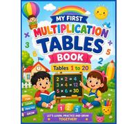 Super Fun Times Tables 1-20 | Colorful Multiplication Tables for Kids