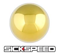 Super Giù Basso Rotondo 24K Color Oro Cambio Pomello Per Manuale 5/6 Velocità