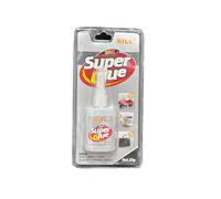 SUPER GLUE Colla Liquida Super Resistente Forte Instantanea - Colla Trasparente 20g