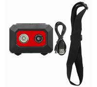 Super HD 1080p DV Sports Camera da parte della telecamera montata su videocamera DVR Registratore DVR con angolo ultra largo a 120 gradi a 120 gradi e fotografia aerea per esterni (Rosso nero)