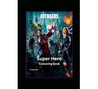 Super Hero colouring book (for all age)