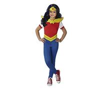 Super Hero Girls - Costume Wonder Woman e parrucca SHG M