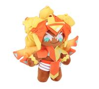 Super JAKES Shadow Milk Cookie Plush, Cookie Run Kingdom Plushies Pillow for Game Fans,Stuffed Figure Doll Birthday for Boys Girls (Golden Cheese)