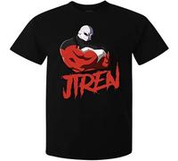 Super Jiren 2019 Summer Brand 100% Cotton Hip Hop Fitness Clothing Men Tops T Shirt Maker Black XXL