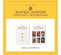 SUPER JUNIOR 11th Album Vol.2 The Road Celebration SNOW Ver CD + libro +...