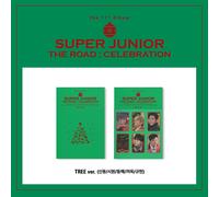 SUPER JUNIOR 11th Album Vol.2 The Road Celebration TREE Ver CD + libro + cart...
