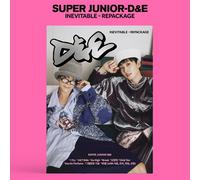 SUPER JUNIOR D & E INEVITABILE 6° Mini Album REPACKAGE/CD+Libro+2Card+Poster+...