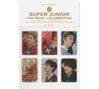 SUPER JUNIOR THE ROAD:CELEBRATION 11th Album ( SNOW Ver. +1ea Folded Poster ) K-POP SEALED