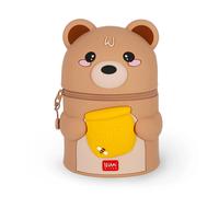 Super Kawaii - 2-In-1 Silicone Pencil Case Teddy Bear