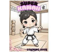 Super kawaii bold and easy coloring book: Cute And Adorable Minimalist Designs Simple Art Coloring Page For Kids