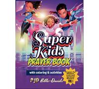 Super Kids Prayer Coloring Book: Month 1