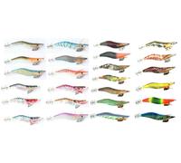 Super Kit 25 Totanare 3.0 Egi in Seta Pesca Seppia Seppie Calamari Barca Riva EH