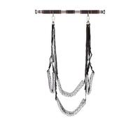 SUPER Kit barra altalena bianca BONDAGE sospensione dildo erotiCo swing sadomaso