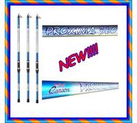 SUPER KIT X 3 CANNE DA PESCA DALLA SPIAGGIA MARE SURFCASTING FONDO LAGO FIUME