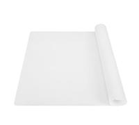SUPER KITCHEN Tappetino da Pasticceria, Tappetino da Forno in Silicone Antiaderente Riutilizzabile, Tampone per Impastare, Tappetino da Resina, Stuoia per Impasti, Pizza, Pasta (Trasparente, 60x40cm)