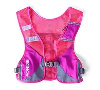 Super Leggero Zaino Trail Running Uomo Donna Gilet Bambino Idratazione Zainetto (Rosa)