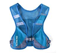 Super Leggero Zaino Trail Running Uomo Donna Gilet Running Bambino Zainetto Idratazione (Blu)