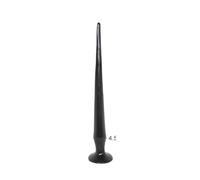 Super Long Butt Plug Powerful With Suction Cup Anal Plug Anal Dildo Female Vagina Masturbation Adult Sex Toys For Woman Man Gay(Black L)
