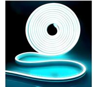 Super Luminoso 12VDC LED Neon Rope Light 16.4ft, Multicolore 3000K, IP65...