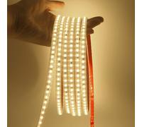 Super Luminous 2835SMD Striscia LED Adesiva 220V Impermeabile Flessibile Strisce