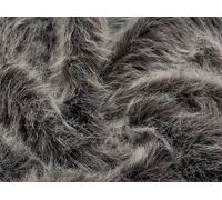 Super Lusso Tessuto In Pelliccia Sintetica FROSTED MARRONE SCURO